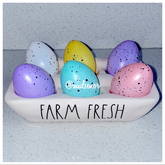 Rae Dunn Other - ❗️RAE DUNN FARM FRESH SPRING FARMHOUSE EGG TRAY
